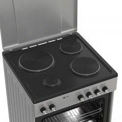 Thermogatz TGS E8021 S Κουζίνα Ηλεκτρική 80lt με Εμαγιέ Εστίες 60cm